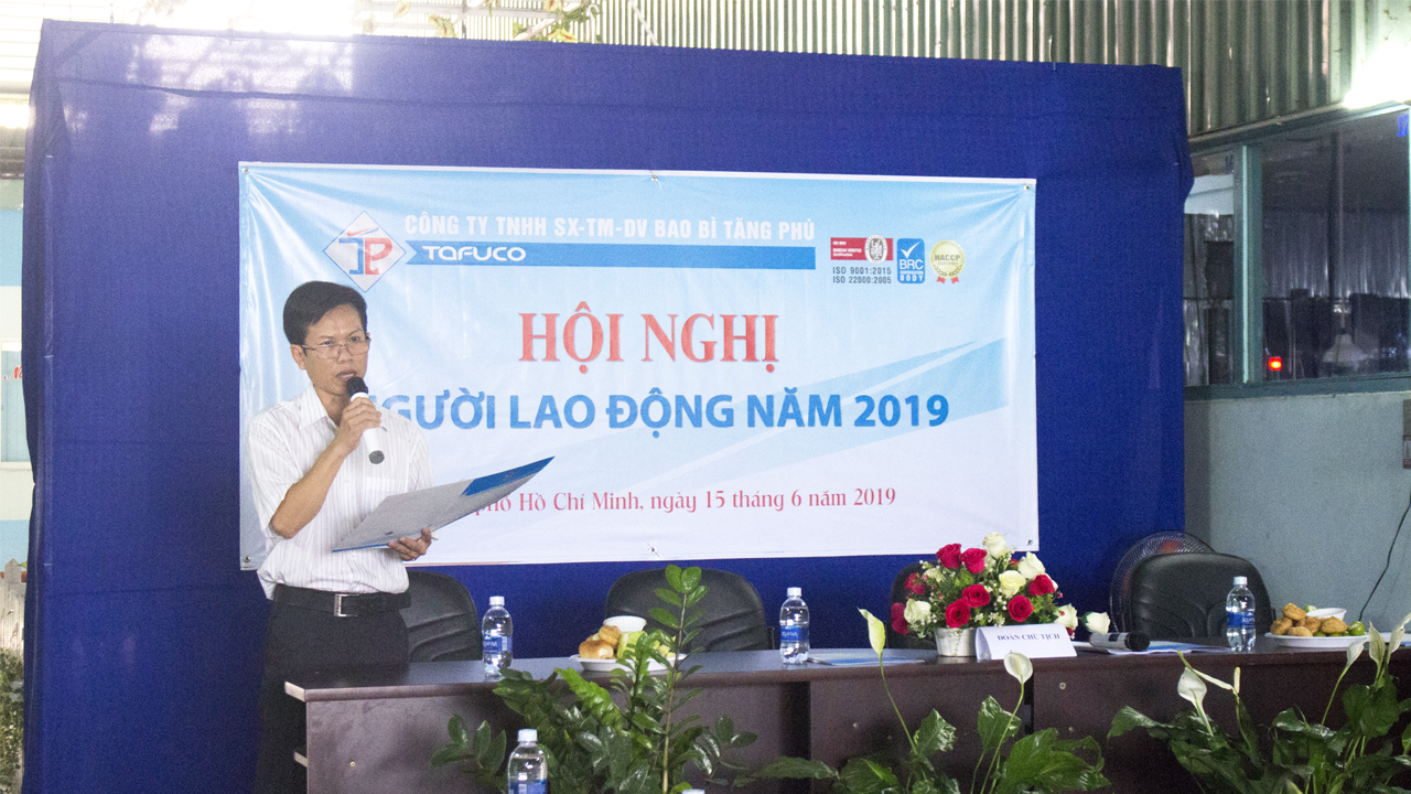 HỘI NGHỊ NGƯỜI LAO ĐỘNG NĂM 2019