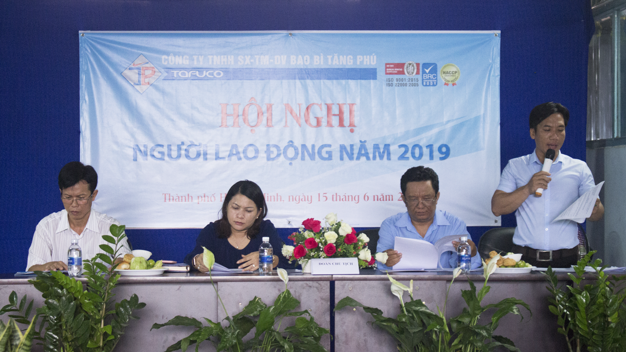 HỘI NGHỊ NGƯỜI LAO ĐỘNG NĂM 2019