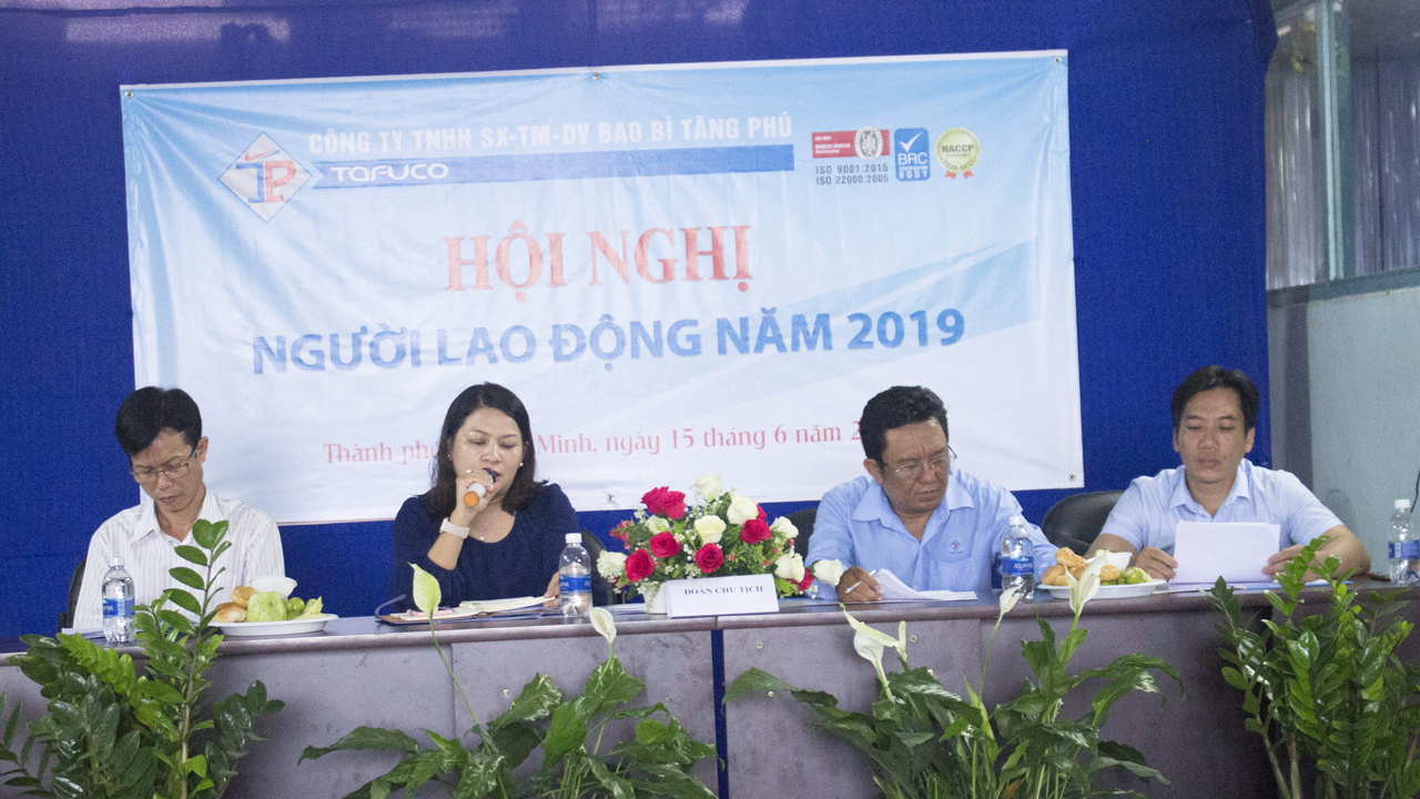 HỘI NGHỊ NGƯỜI LAO ĐỘNG NĂM 2019